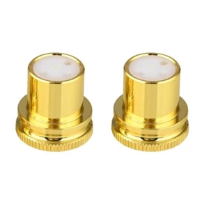Auditory Dust Caps 2Pcs Shielding Caps Enhances Sound And Equipment Safety - Picture 1 of 8