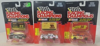 1996 1:64 Racing Champions HO Premiers, lote de 3 coches, #’s 22, 31, 34 Foto 1 de 4