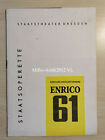 Blatt d. Staatstheater Dresden, Dt. Erstaufführung "Enrico 61" 66/67, VL(KFZ/F2)