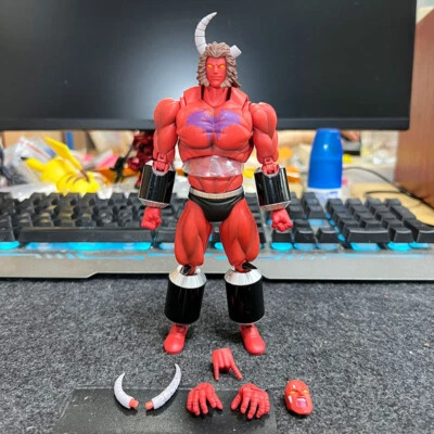 Figura de acción BANDAI Red Buffaloman del modelo de anime Kinnikuman S.H.Figuarts Foto 1 de 4