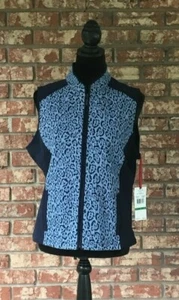 NWT Ruby Rd. Blue Vest - Picture 1 of 7