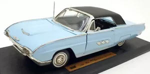 Anson 1/18 Scale Diecast 30344 - 1963 Ford Thunderbird - Blue/Black Roof - Picture 1 of 5
