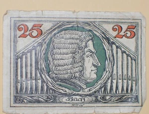 Notgeld der Stadt Arnstadt. 25 Pfennig. Der Magistrat - Bild 1 von 2