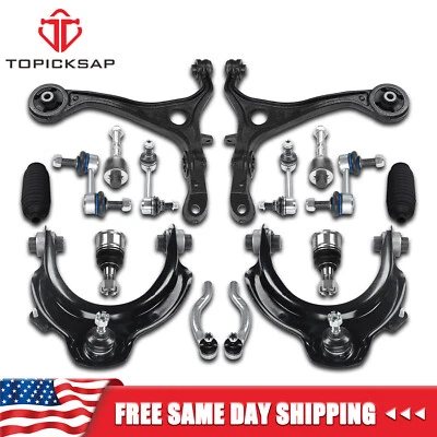 Kit brazo de control inferior superior delantero barra estabilizadora para 03-07 Honda 2.4L Accord Acura TSX Foto 1 de 4