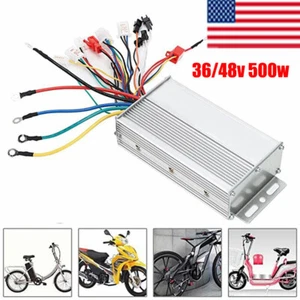 500W 36V/48V Motor Brushless Controller Speed For E-bike Electric Scooter New - Picture 1 of 12