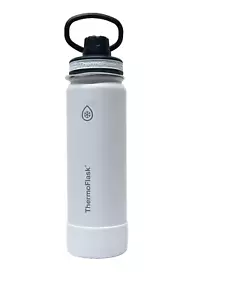 Thermoflask Stainless Steel Insulated Water Bottles 24 oz - WHITE - Picture 1 of 1