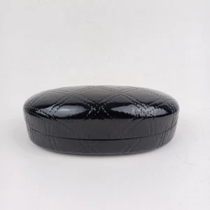 Kim Kardashian Sonnenbrillenetui Hartschale groß Reiseträger Filz gefüttert schwarz  - Bild 1 von 9