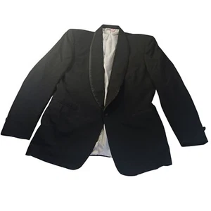 Blazer Miami Vice After Six Formal Clásico Esmoquin Chaqueta Años 80 EE. UU. De Colección 40L - Imagen 1 de 10