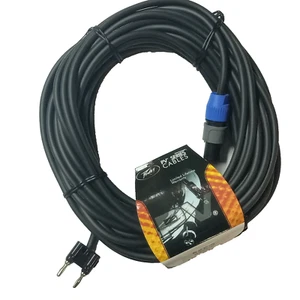 PEAVEY 25' 2C 16G SPEAKON TO DUAL BANANA - Picture 1 of 2