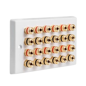 12.0 Surround Sound Audio AV Speaker Wall Face Plate - Dolby Atmos  NO SOLDERING - Picture 1 of 4