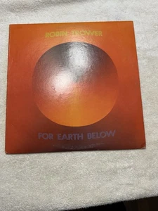 Robin Trower - For Earth Below Vinyl LP PROMO Nice! VG+ FULLY TESTED - Imagen 1 de 4