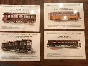 4 STANDARD MOTOR TRUCK CO. TRAIN CAR PICTURES AND DETAILS - Picture 1 of 6