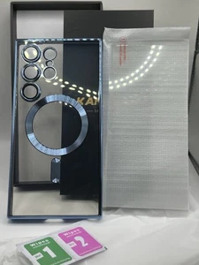 Funda Magnética KANGHAR para Galaxy S24 Ultra - Azul (Caja Abierta) - Imagen 1 de 6