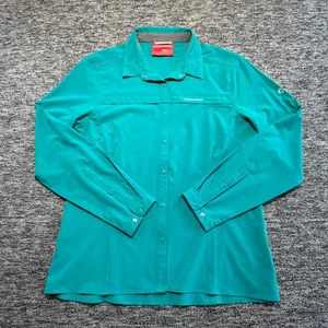 Craghoppers Nosilife Shirt Damen UK14 türkis Insektenschutz Langarm Wandern - Bild 1 von 9