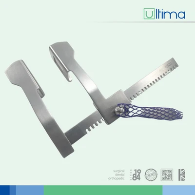 BURFORD FINOCHIETTO RIB SPREADER PREMIUM STAINLESS RETRACTOR LARGE 11” CE ULTIMA