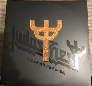 Judas Priest - Reflections - 50 Heavy Metal Years Of Music (2xLP, Comp, Red) (Mi - Picture 1 of 5
