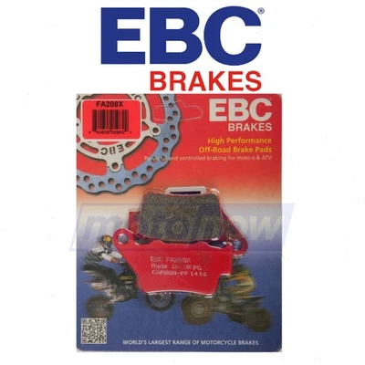 EBC Rear X Series Carbon Brake Pads for 2008-2012 BMW F800GS - Brake Brake qr Foto 1 de 4