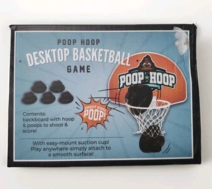 Aro de caca juego de baloncesto de escritorio novedad broma regalo trabajo ir al baño humor fácil montaje - Imagen 1 de 5