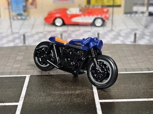 2023 Hot Wheels HW Moto HONDA CB750 CAFE Motorcycle New Model Black Bike 1/64 - Picture 1 of 5