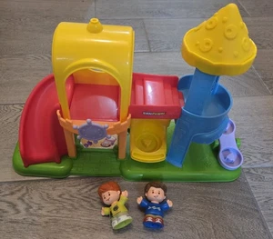 Fisher Price Little People Spielplatz Schaukel Tunnel Rutsche Wippe Spielset 2012 - Bild 1 von 3