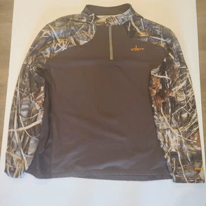 Habit Jagdjacke Quarter Zip braun mit Advantage Max 4 HD Tarnärmel 2XL - Bild 1 von 8