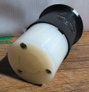 Hubbell HBL2323 20A 250V 2 Pole Twist Lock Female Plug FAST SHIPPING! #S57 - Picture 1 of 5
