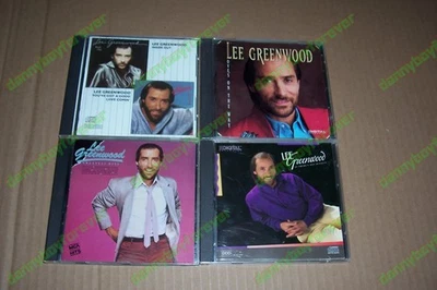 Lee Greenwood 4 CD Lot If There's Any Justice Inside Out Love's On The Way etc - Imagem 1 de 2