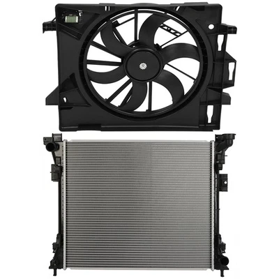 PICKOOR Radiator Cooling Fan Kit For Chrysler Town & Country 2008 2009-2016 - Image 1 of 4