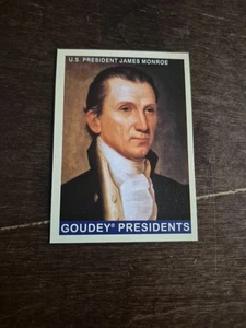 Upper Deck Goudey James Monroe 2008 presidente de Estados Unidos - Imagen 1 de 2