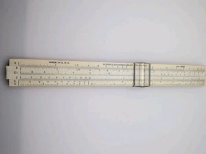 DE COLECCIÓN 10" DeLuxe LAWRENCE SERVICIO DE INGENIERÍA REGLA DE CÁLCULO EN CAJA HECHA EN EE. UU. - Imagen 1 de 5