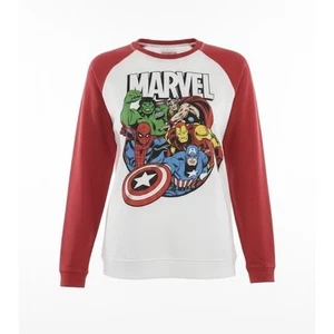 Felpa grafica Marvel Comics Hero Avenger Hulk Capitan America Thor Iron Man - Foto 1 di 6