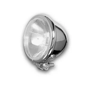 Chrom Frontscheinwerfer zugelassen 4 1/2" für Custom Bobber Motorrad - Bild 1 von 1
