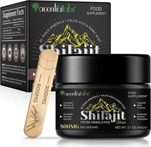 Shilajit Original Himalaya Bio, 60g Shilajit Resin Pures Himalaya Shilajit mit F - Bild 1 von 7