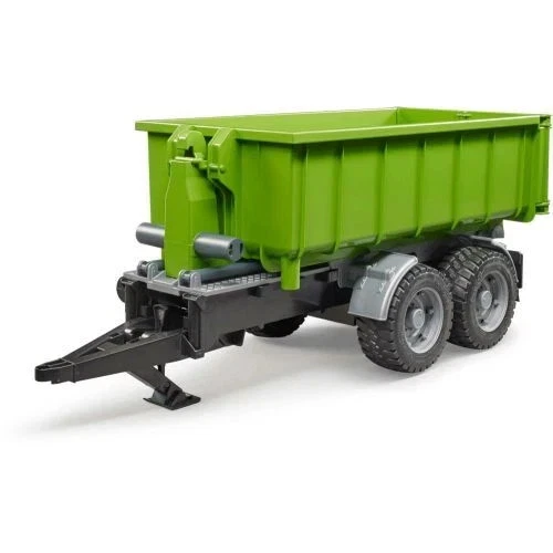 BRUDER 1:16 RIMORCHIO A GANCIO RIBALTABILE ROLL-OFF CONTAINER TRAILER  ART 02035 - Immagine 1 di 3