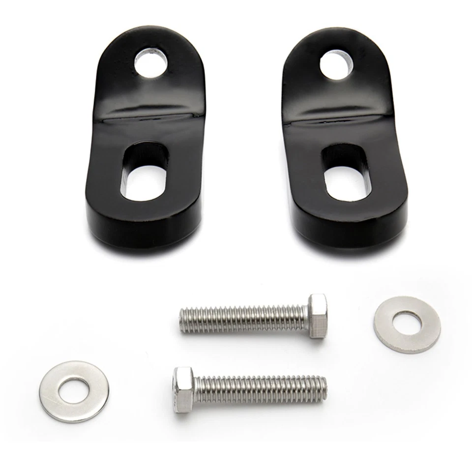 Soporte de acero de amarre sin contacto de 2 piezas para Harley Touring Road Electra Glide Foto 1 de 4