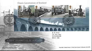 Locomotive classiche 2012 2° serie Scozia Tallents House Cncl copertina primo giorno - Foto 1 di 1