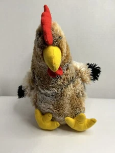 Hug Fun Huhn Henne Hahn 12 Zoll Farm Barn Plüschtier Plüschtier Plüschtier Spielzeug braun - Bild 1 von 7