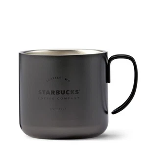 Starbucks Coffee Company Gatherings Handle Camp Mug, Black - Picture 1 of 3