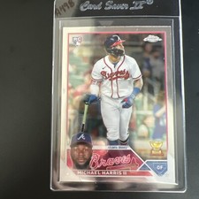 2023 Topps Chrome - Michael Harris II RC - Atlanta Braves Rookie Card #79 A498