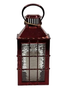 BATH & BODY WORK RED SHIP LANTERN WALLFLOWER NIGHT LIGHT UP 24/7  PLUG IN NEW - Picture 1 of 2