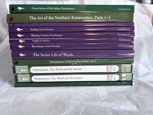 The Great Courses Lot. Literature/ English Language. And. Fine Arts/music 12pc - Picture 1 of 13