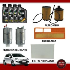 KIT TAGLIANDO FIAT GRANDE PUNTO 1.3 MULTIJET 90CV 66KW DAL 2005 +...