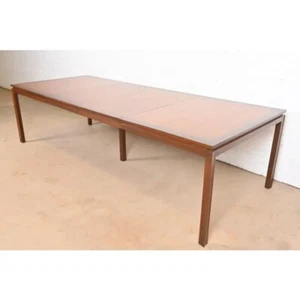 Edward Wormley for Dunbar Mid-Century Modern Walnut Dining Table, Refinished - Picture 1 of 11