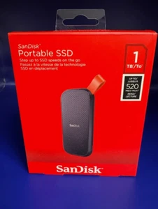 SanDisk PORTABLE SSD, 2TB w/ 520 MBs - Picture 1 of 3