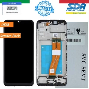 LCD BILDSCHIRM DISPLAY FRAME TOUCHSCREEN FÜR SAMSUNG GALAXY A02S A025G SM-A025G - Bild 1 von 1