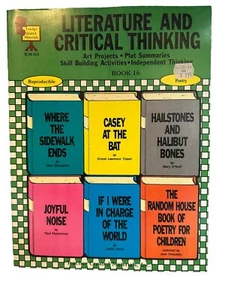 LITERATURE AND CRITICAL THINKING, BOOK 16, REPRODUCIBLE, TEACHER EDITION GUIDE - Picture 1 of 2