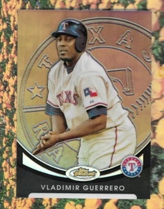 VLADIMIR GUERRERO 2010 TOPPS FINEST REFRACTOR SP INSERT CARD #'D /599 MLB HOF! - Bild 1 von 2