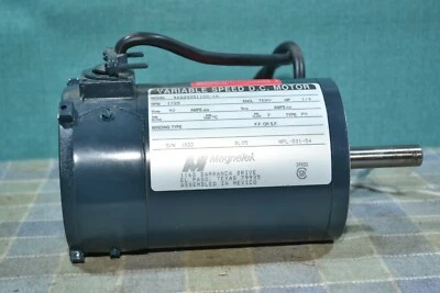 Magnetek Adjustable Speed Drive Motor 1/4 HP 90v DC 1725 CW RPM 7-22245200 - Image 1 of 4
