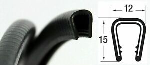 SMI KS6-8S Kantenschutzprofil Gummi Profil Klemmprofil Kederband Schutzband PVC
