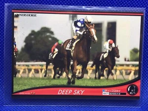 DEEP SKY Horse Racing card OWNERS HOUSE Japanese BANDAI 2012 F/S - Picture 1 of 2